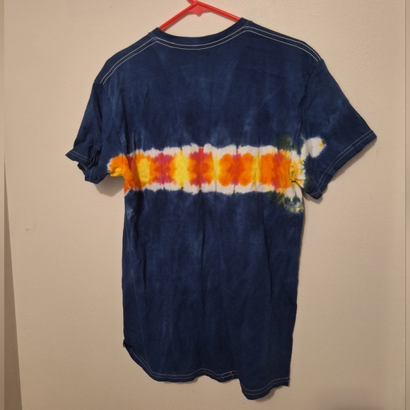 Vintage 90s style grunge tiedye M cotton t-shirt - Picture 3 of 3
